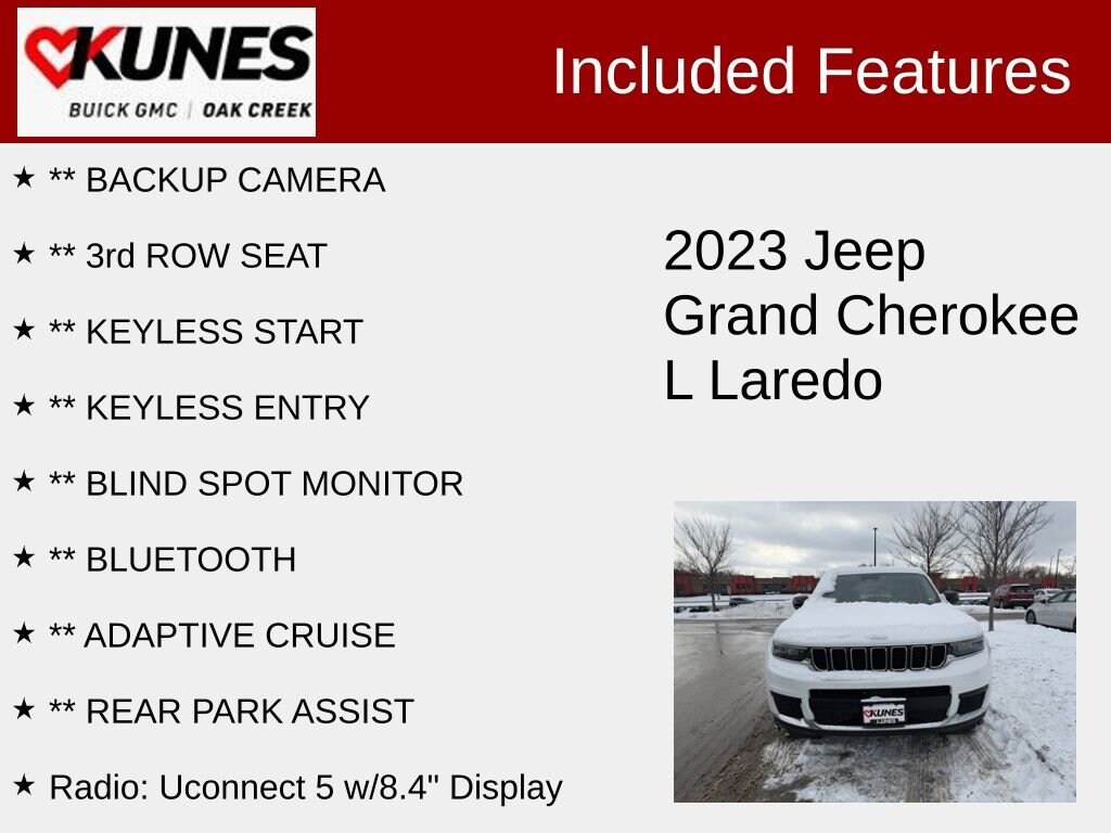 Used 2023 Jeep Grand Cherokee L Laredo SUV