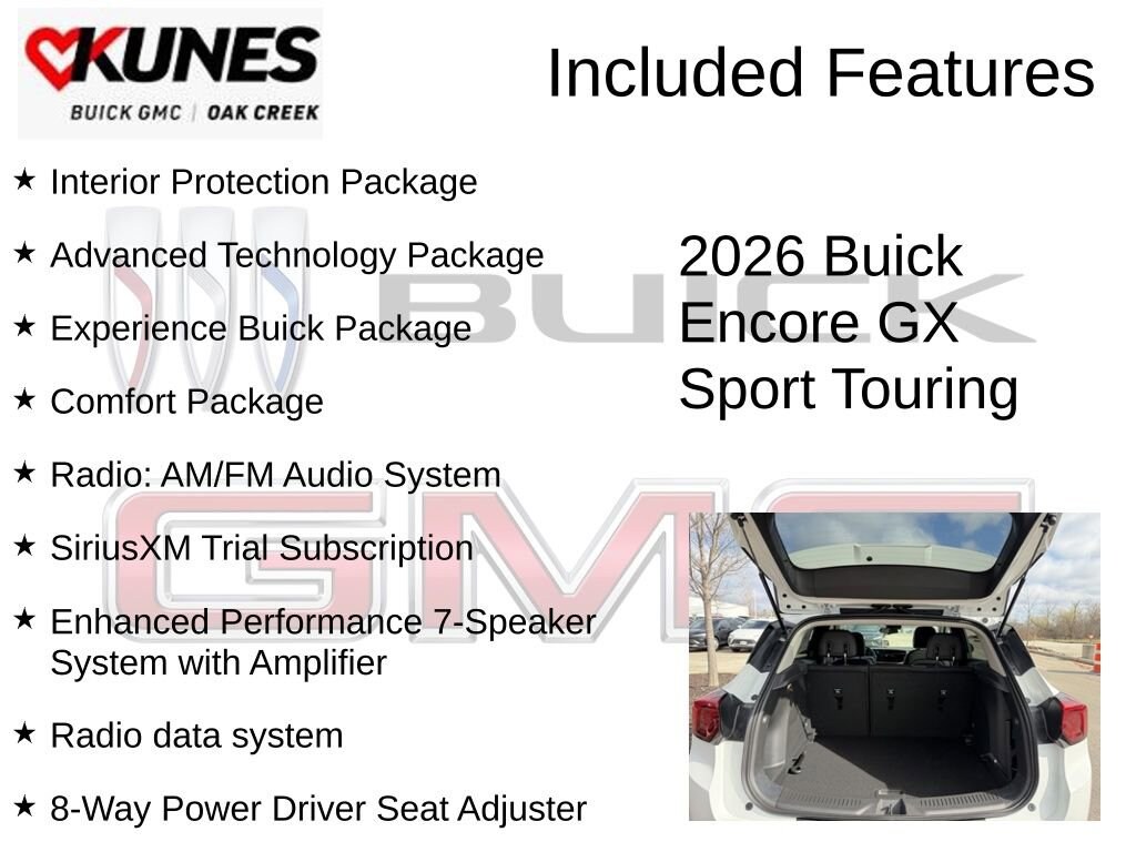 New 2026 Buick Encore GX Sport Touring SUV