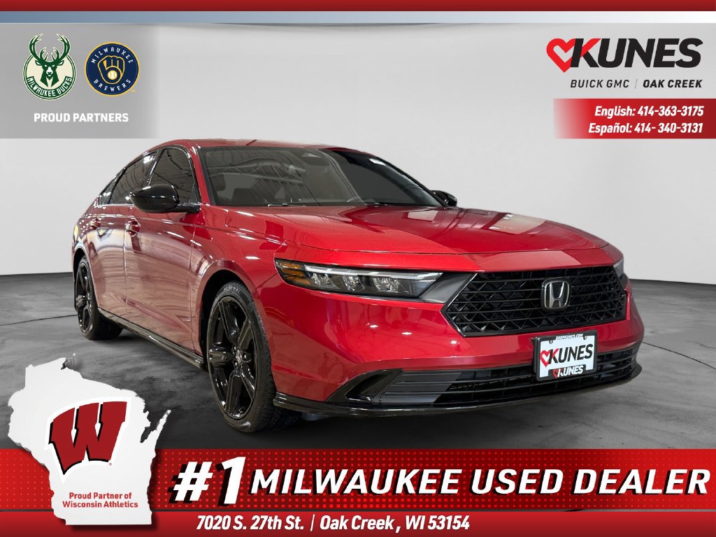 Used 2023 Honda Accord Hybrid Sport-L w/BSI Sedan