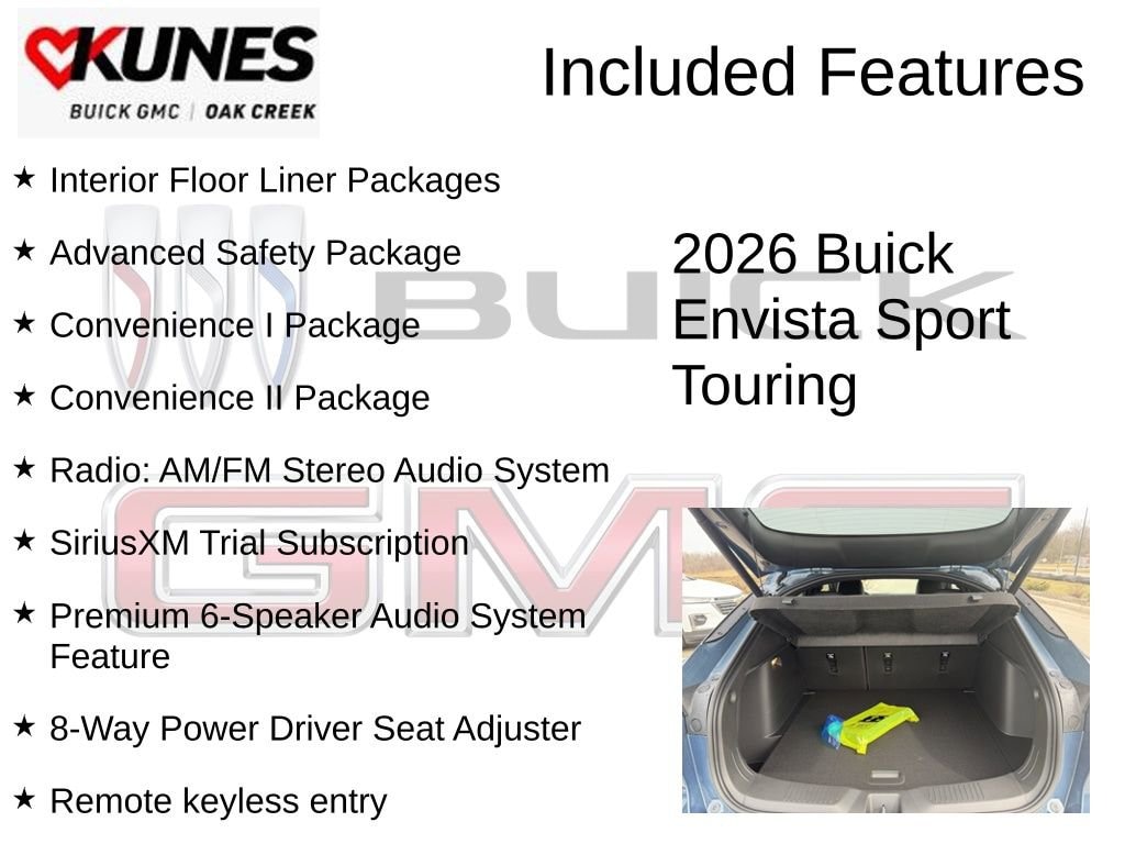 New 2026 Buick Envista Sport Touring SUV