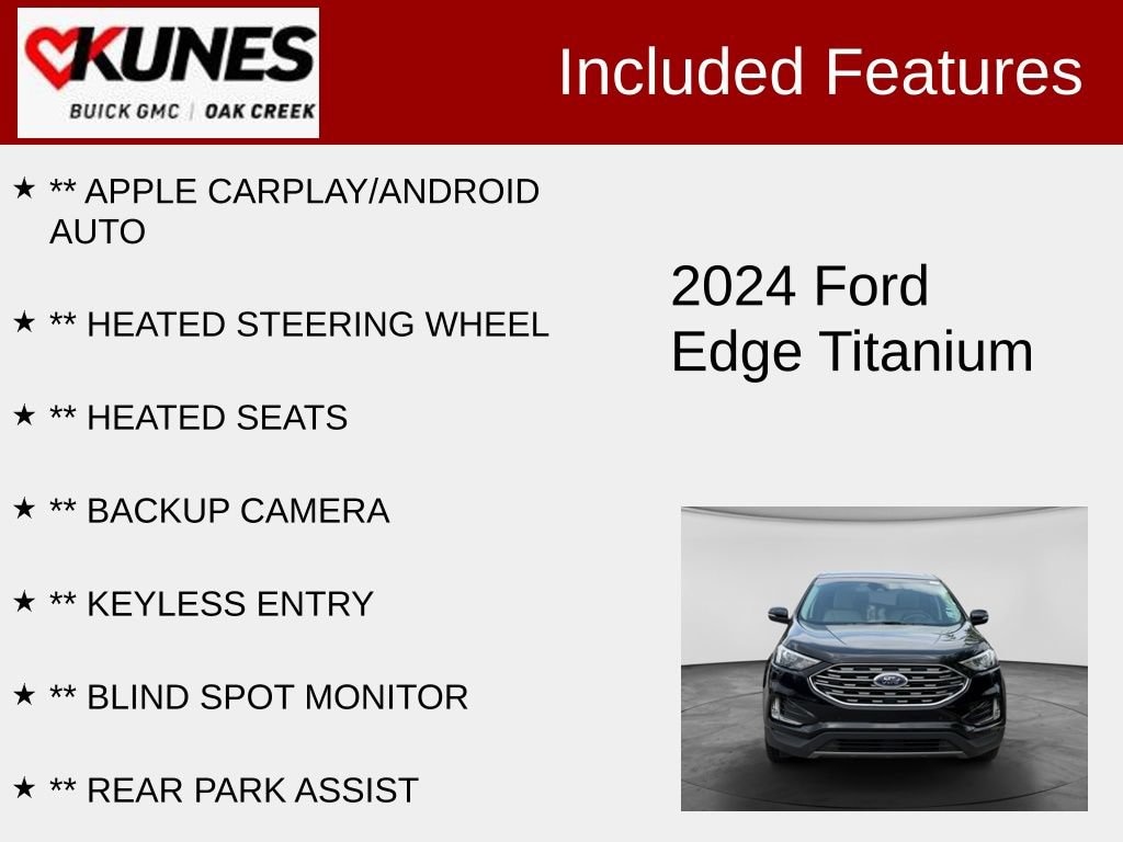 Used 2024 Ford Edge Titanium SUV