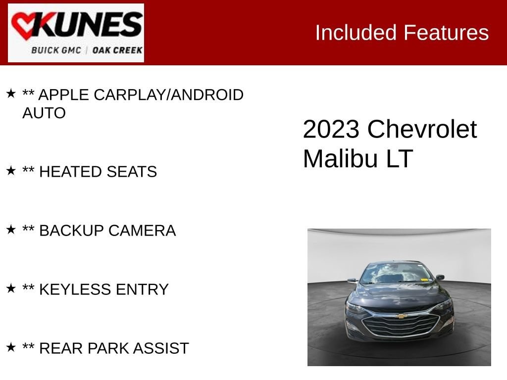 Used 2023 Chevrolet Malibu 1LT Sedan