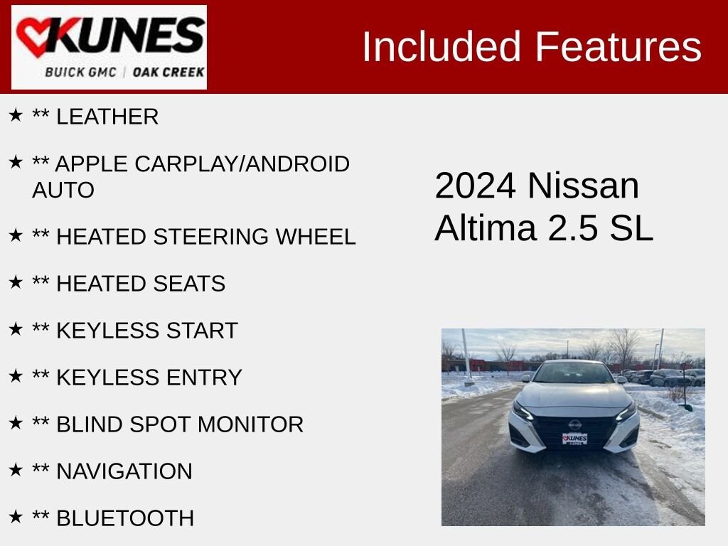 Used 2024 Nissan Altima 2.5 SL Sedan