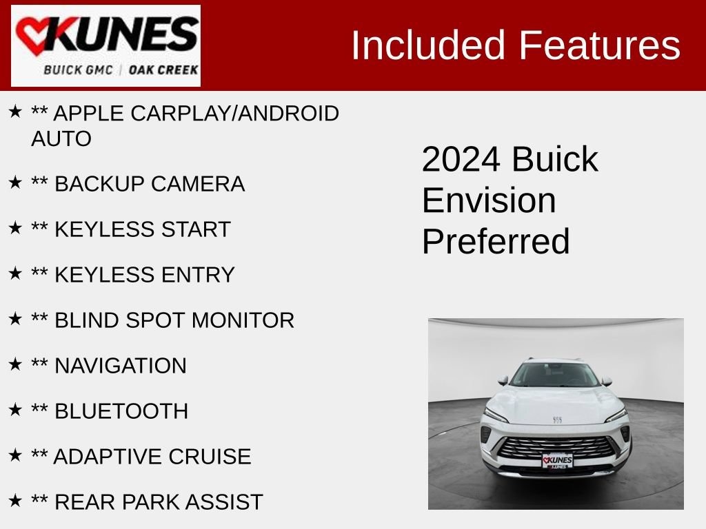 Used 2024 Buick Envision Preferred SUV