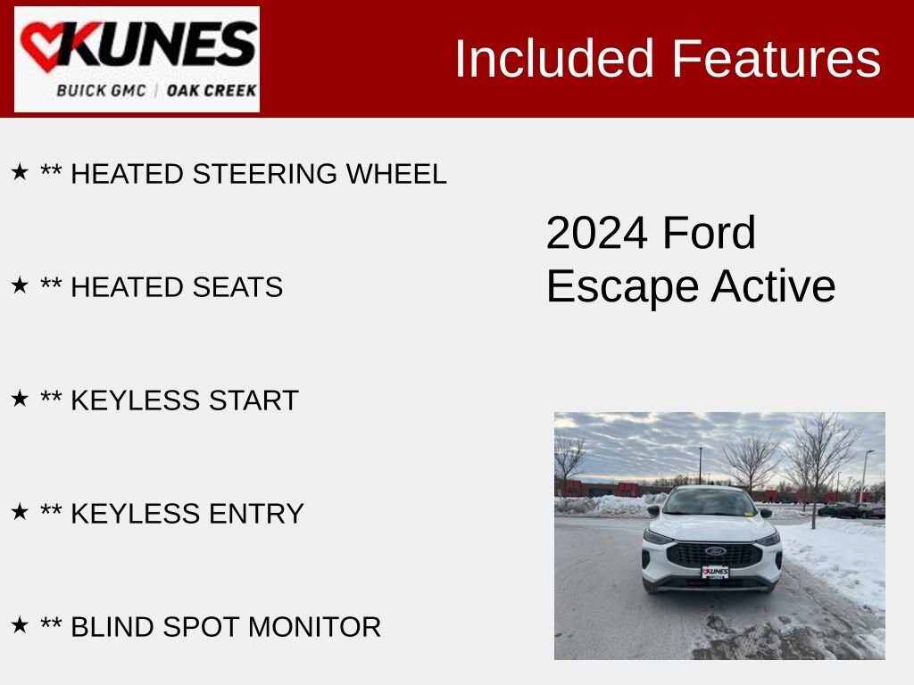 Used 2024 Ford Escape Active SUV