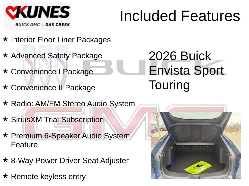 New 2026 Buick Envista Sport Touring SUV