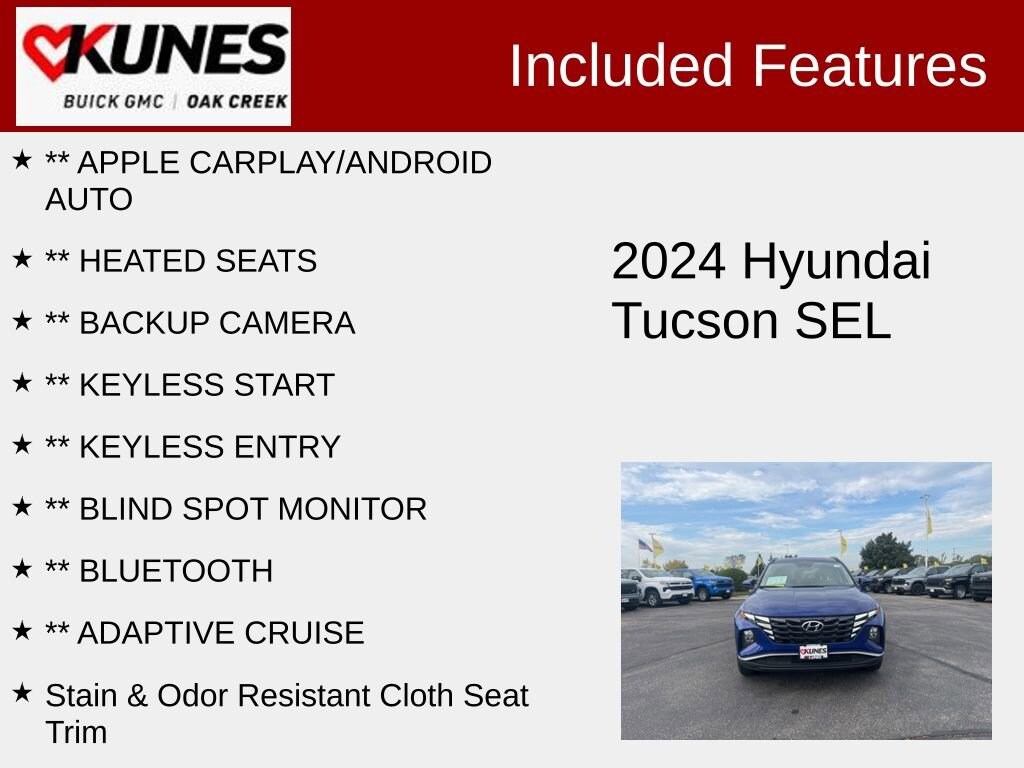 Used 2024 Hyundai Tucson SEL SUV