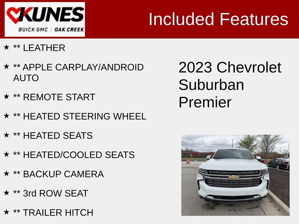Used 2023 Chevrolet Suburban Premier SUV