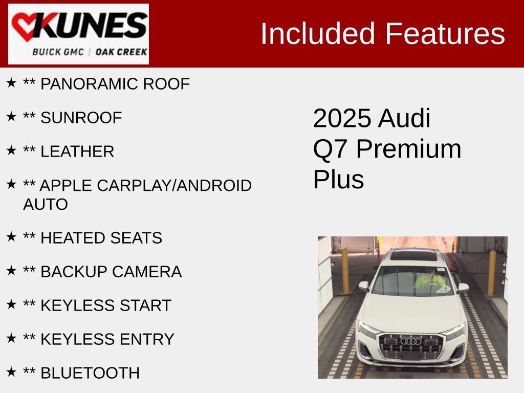 Used 2025 Audi Q7 55 Premium SUV