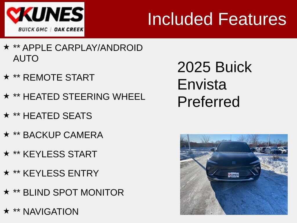 Used 2025 Buick Envista Preferred SUV