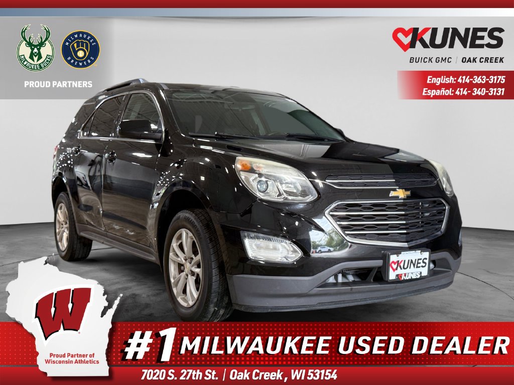 Used 2017 Chevrolet Equinox LT with VIN 2GNALCEK3H1604110 for sale in Oak Creek, WI