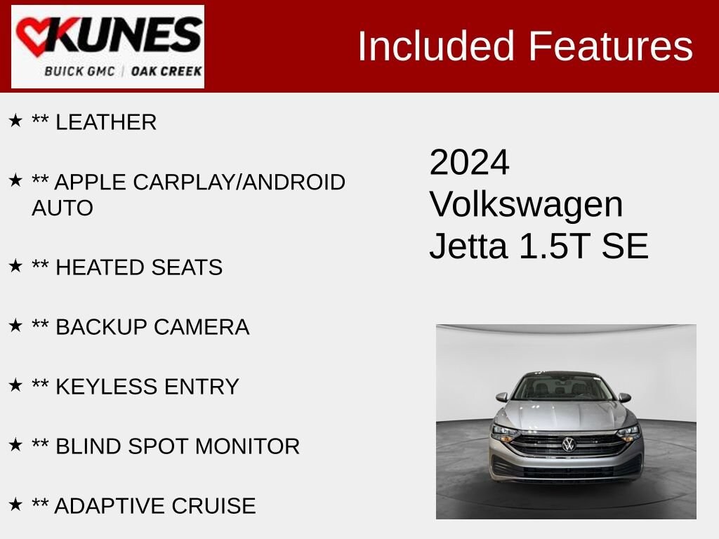 Used 2024 Volkswagen Jetta 1.5T SE Sedan