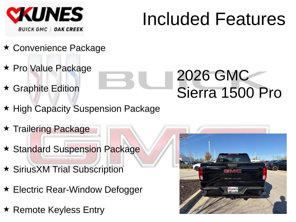 New 2026 GMC Sierra 1500 Pro Truck