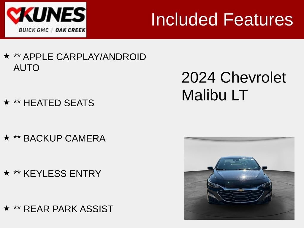 Used 2024 Chevrolet Malibu 1LT Sedan