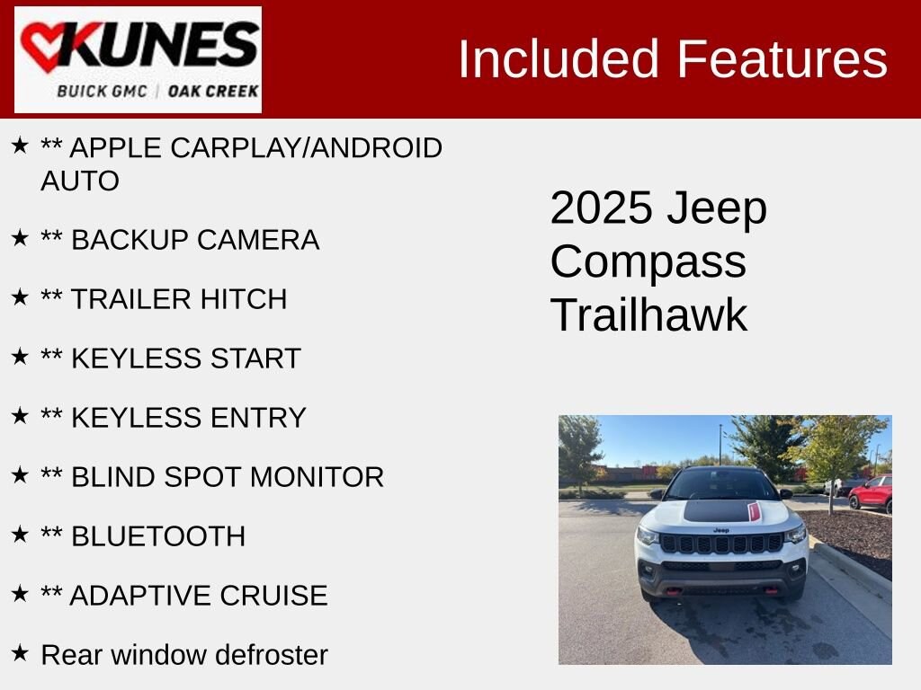 Used 2025 Jeep Compass Trailhawk SUV