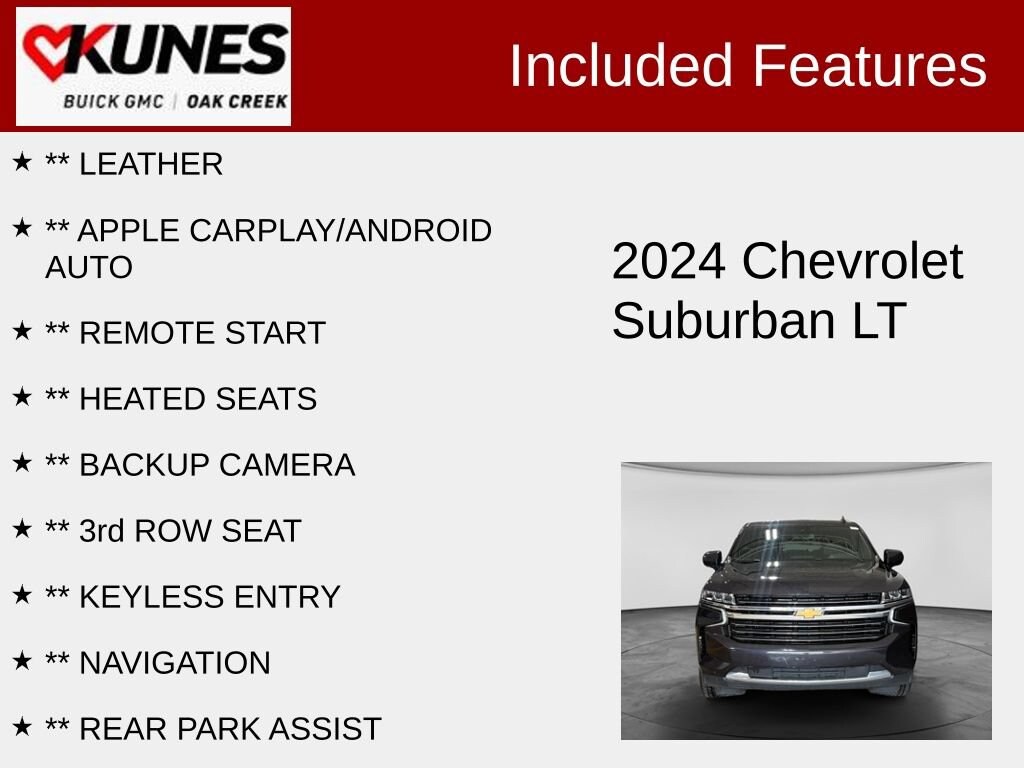Used 2024 Chevrolet Suburban LT SUV