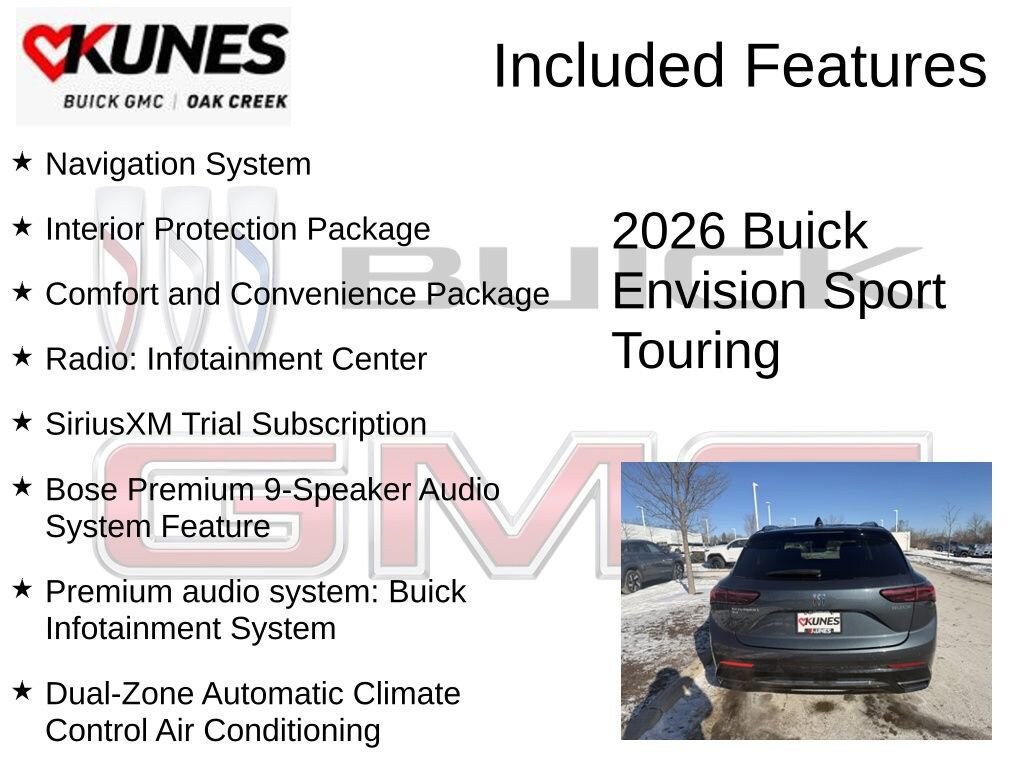 New 2026 Buick Envision Sport Touring SUV