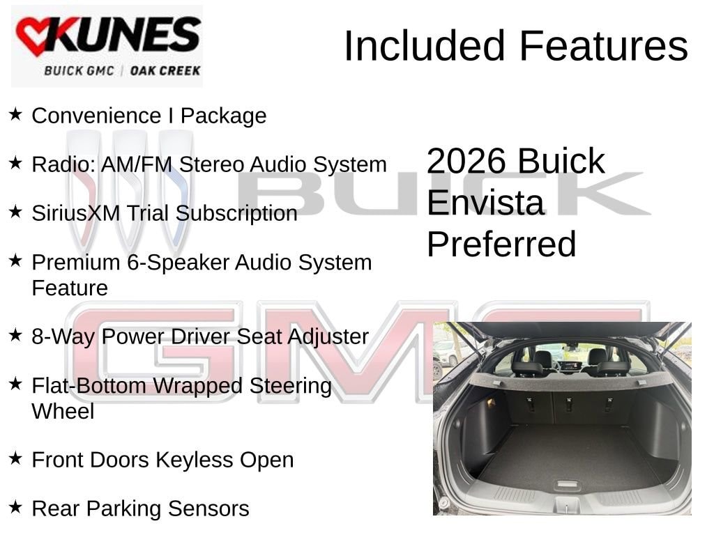 New 2026 Buick Envista Preferred SUV