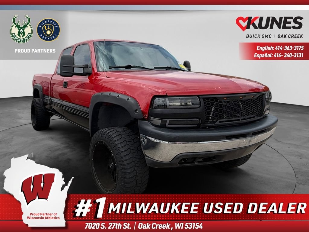 Used 2002 Chevrolet Silverado 1500 LS with VIN 2GCEK19T421311506 for sale in Oak Creek, WI