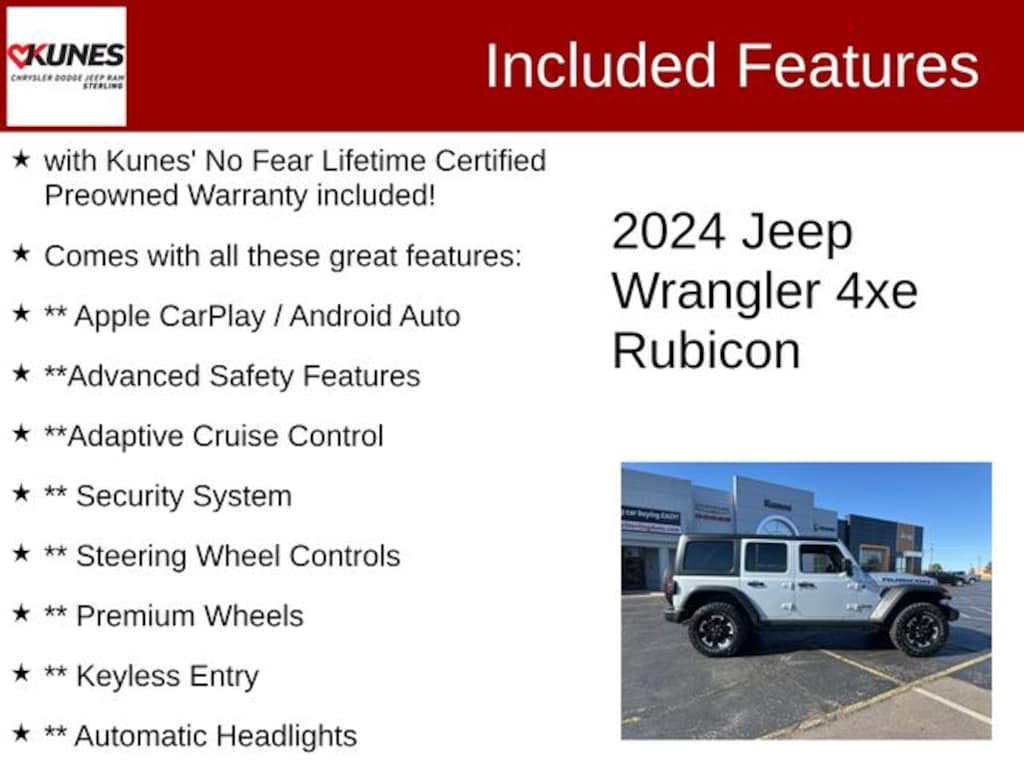 Used 2024 Jeep Wrangler Rubicon 4xe SUV