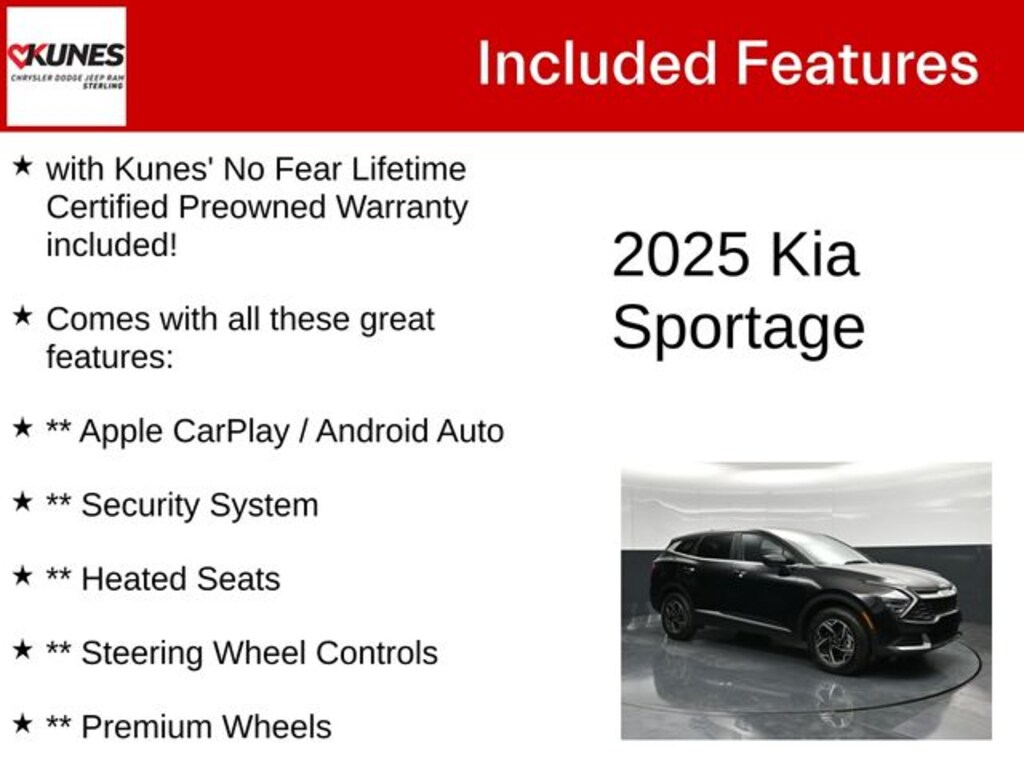 Used 2025 Kia Sportage LX SUV