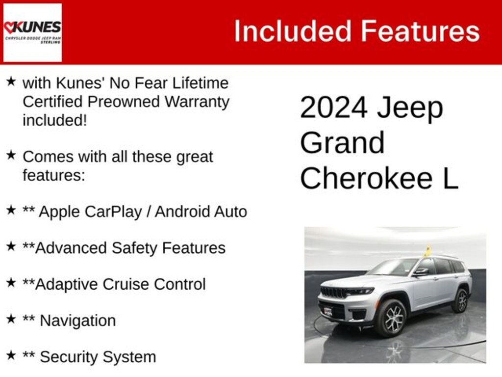 Used 2024 Jeep Grand Cherokee L Limited SUV
