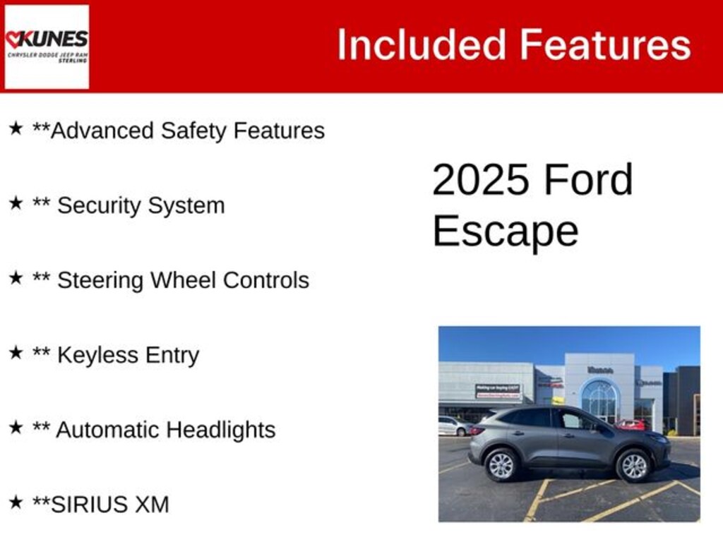 Used 2025 Ford Escape Active SUV