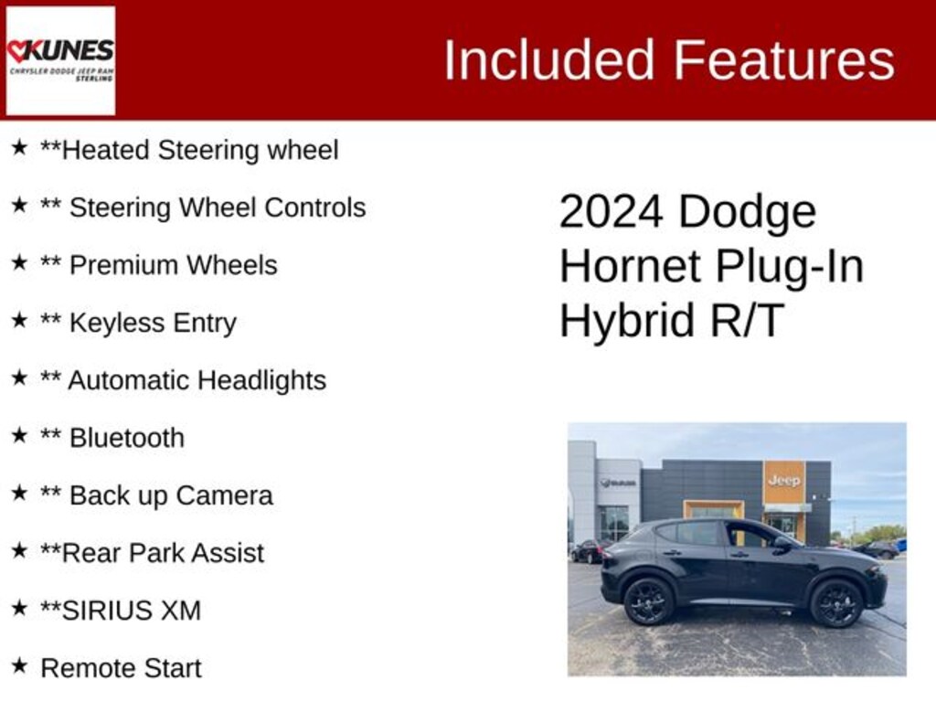 Certified 2024 Dodge Hornet R/T SUV