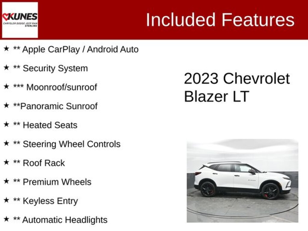 Used 2023 Chevrolet Blazer LT SUV