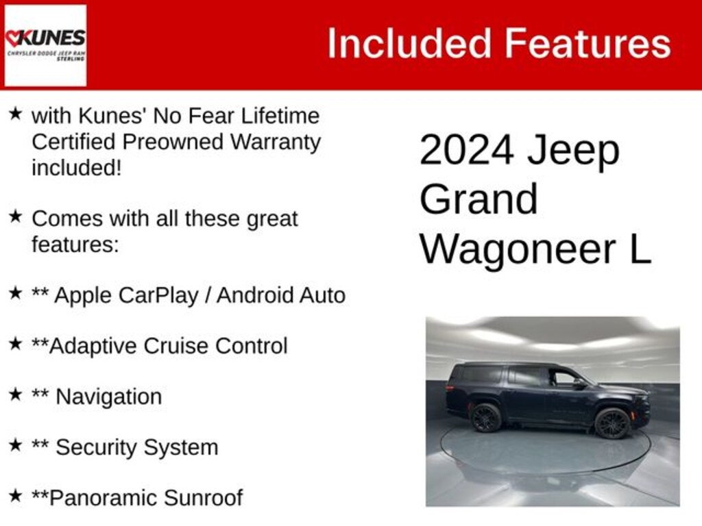Used 2024 Jeep Grand Wagoneer L Series II SUV