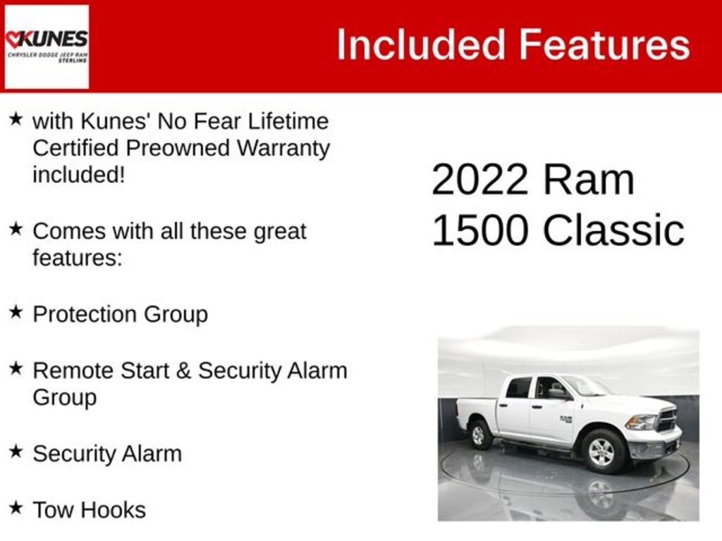 Used 2022 Ram 1500 Classic SLT Truck