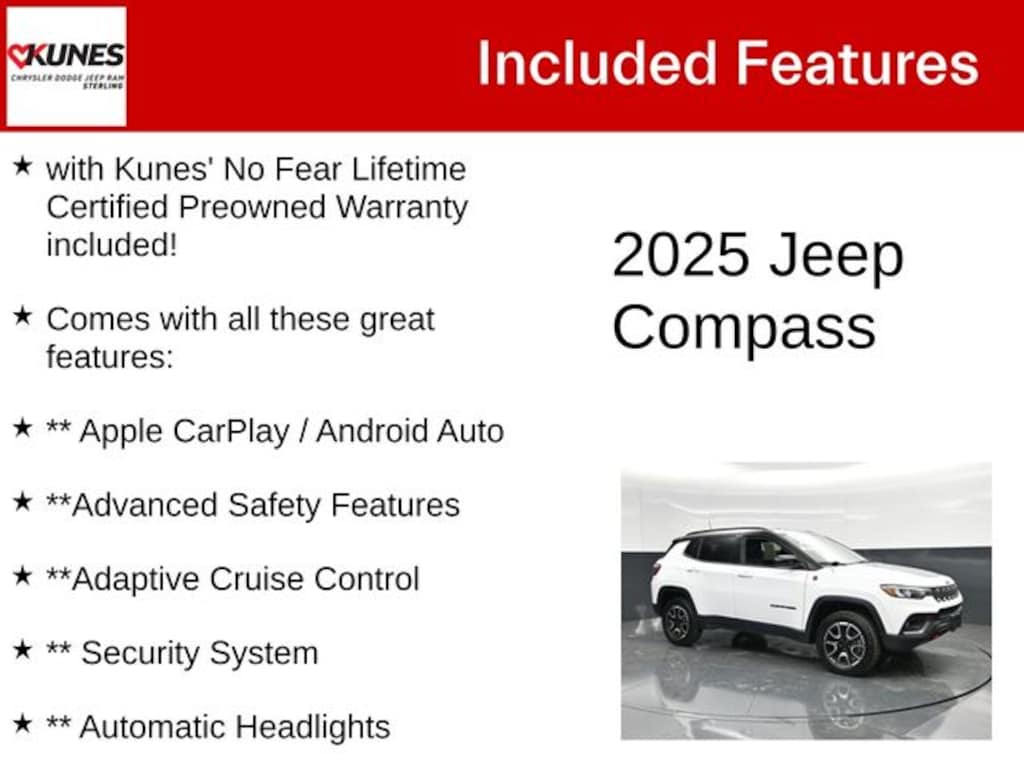 Used 2025 Jeep Compass Trailhawk SUV