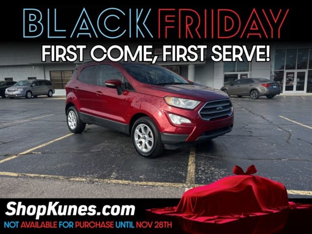 Certified 2020 Ford EcoSport SE SUV