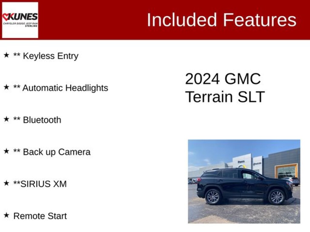 Certified 2024 GMC Terrain SLT SUV