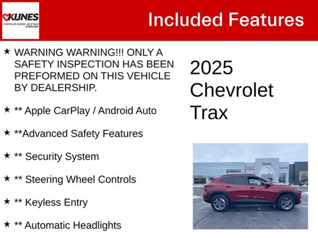 Used 2025 Chevrolet Trax LT SUV