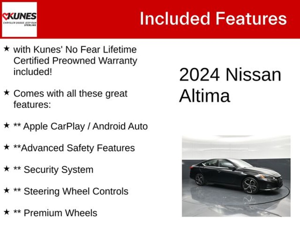 Used 2024 Nissan Altima 2.5 SR Sedan
