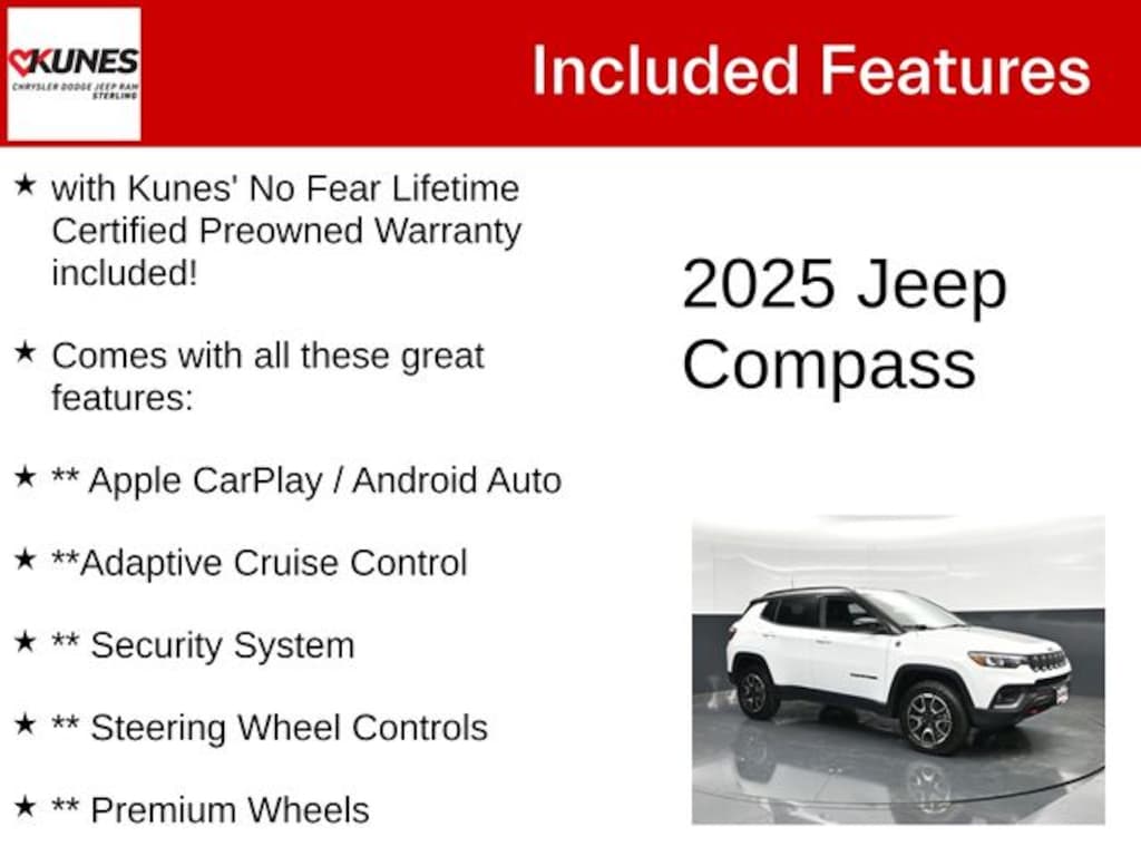 Used 2025 Jeep Compass Trailhawk SUV