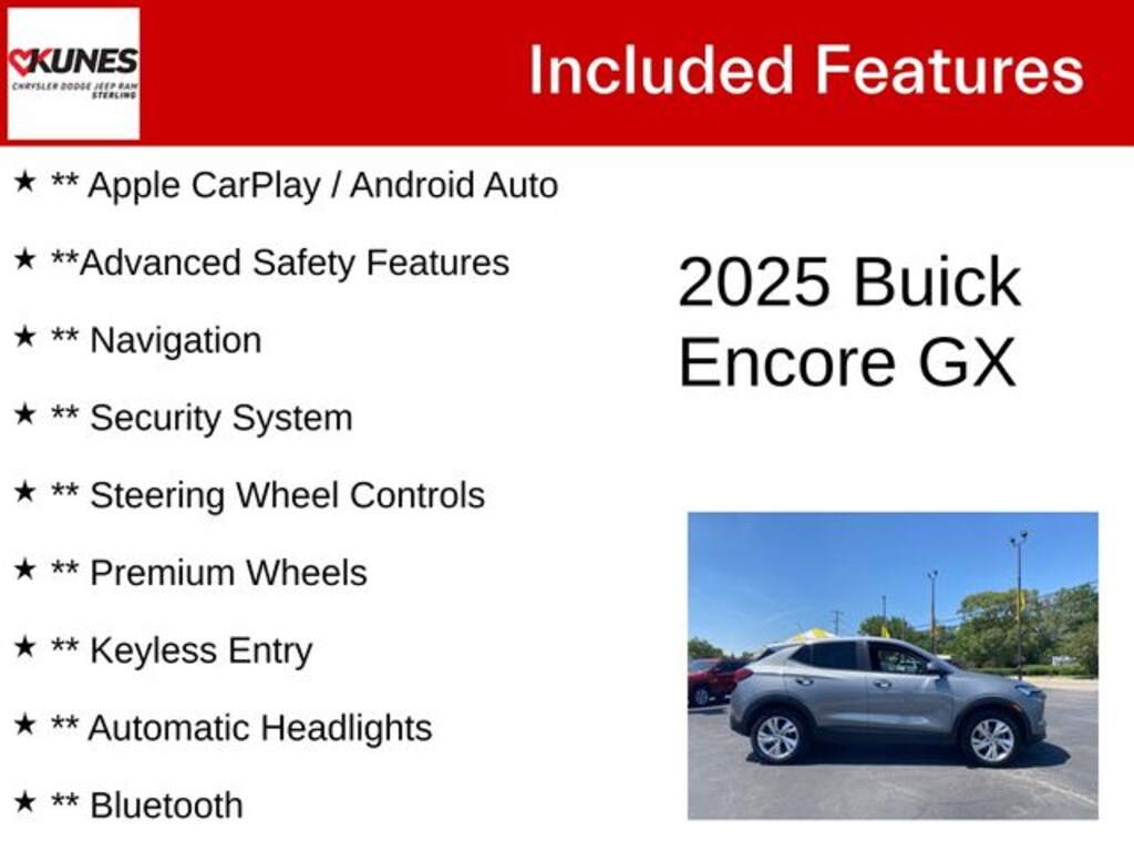 Used 2025 Buick Encore GX Preferred SUV