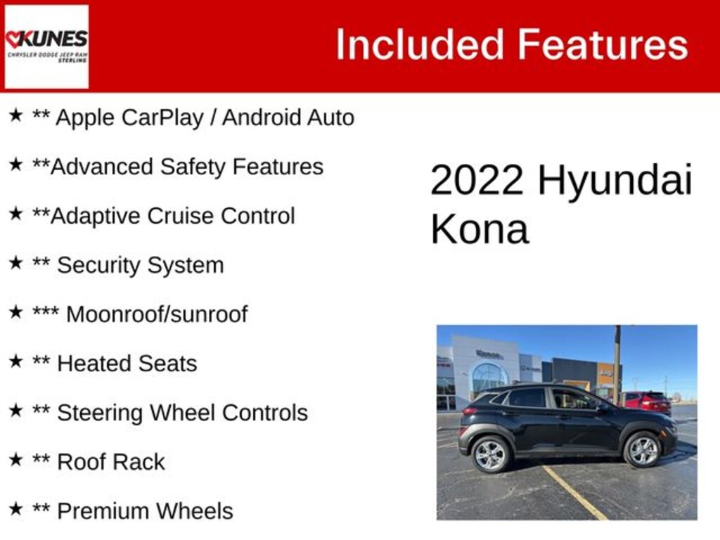 Used 2022 Hyundai Kona SEL SUV