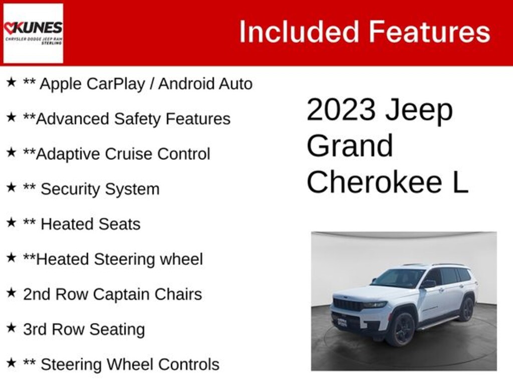 Used 2023 Jeep Grand Cherokee L Altitude SUV