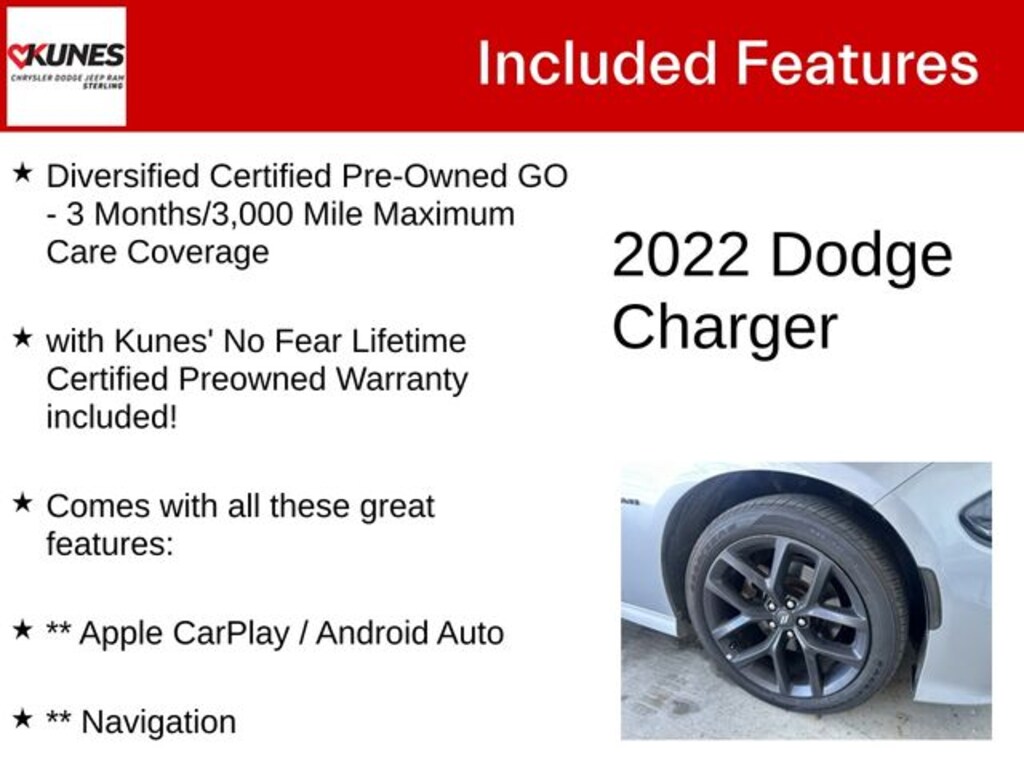 Certified 2022 Dodge Charger R/T Sedan