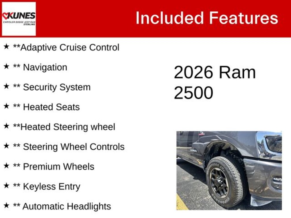 Used 2026 Ram 2500 Laramie Truck