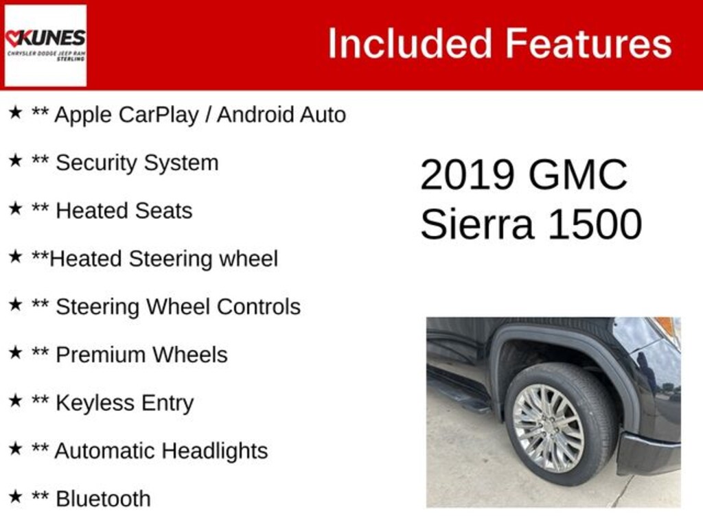Used 2019 GMC Sierra 1500 Elevation Truck