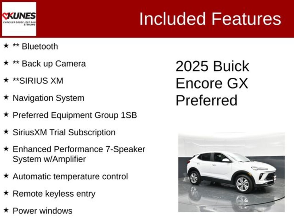 Used 2025 Buick Encore GX Preferred SUV