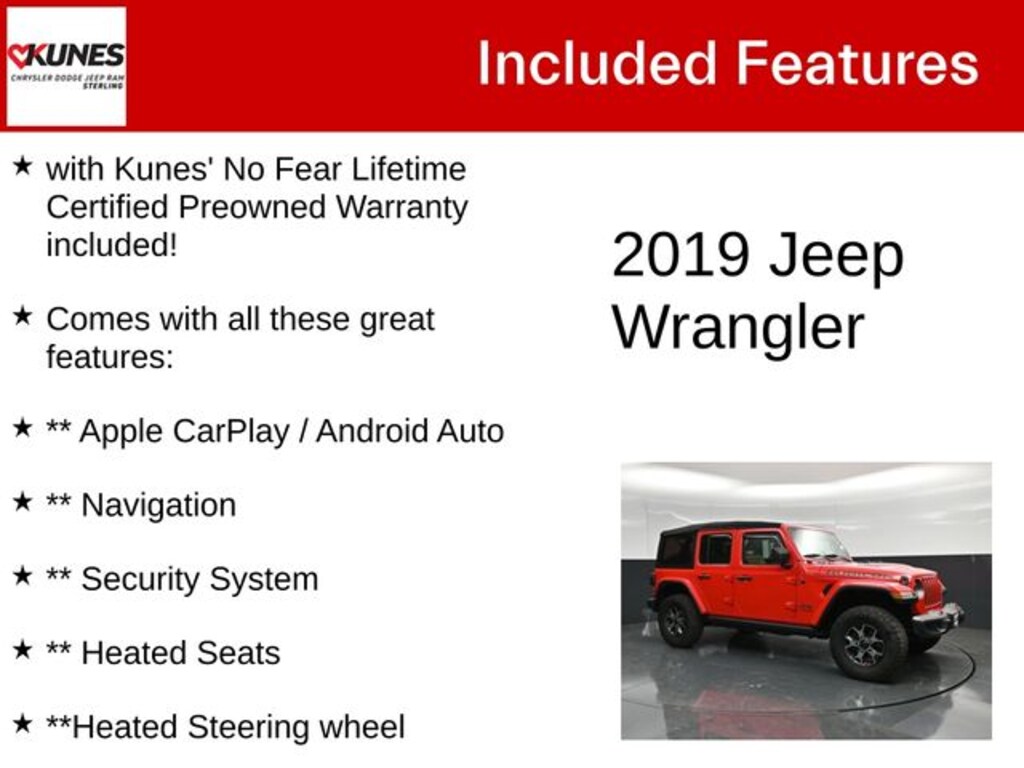 Used 2019 Jeep Wrangler Unlimited Rubicon SUV