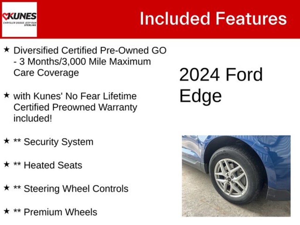 Used 2024 Ford Edge SEL SUV