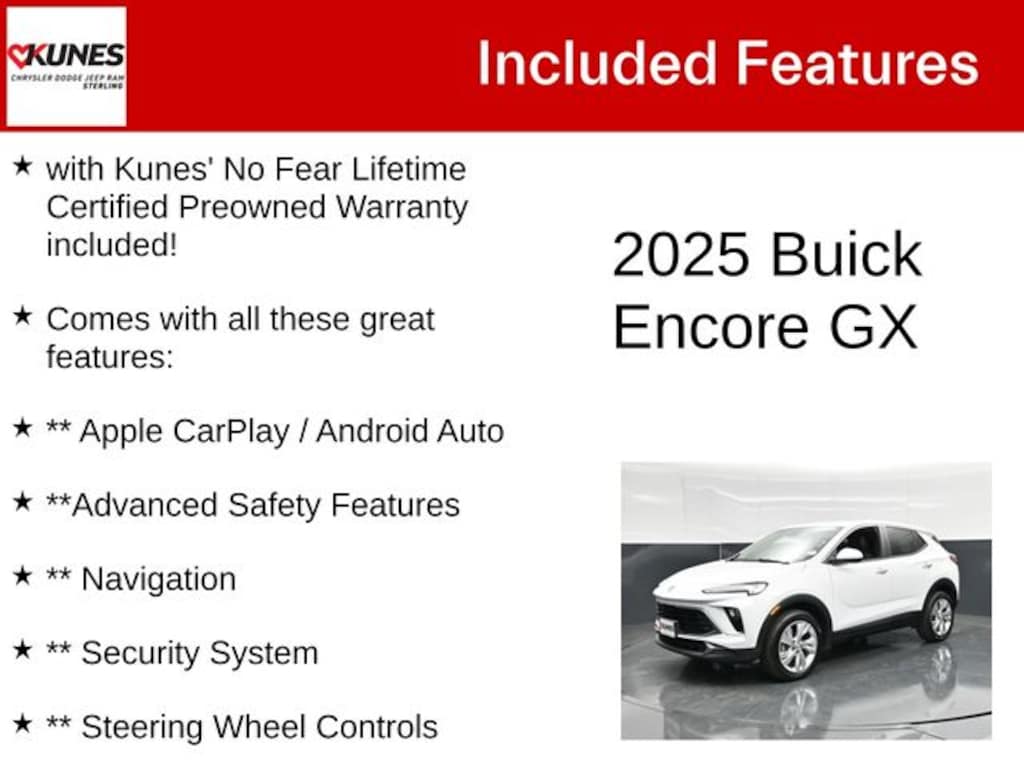 Used 2025 Buick Encore GX Preferred SUV