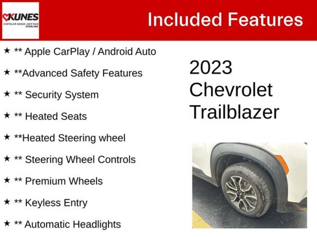 Used 2023 Chevrolet Trailblazer Activ SUV