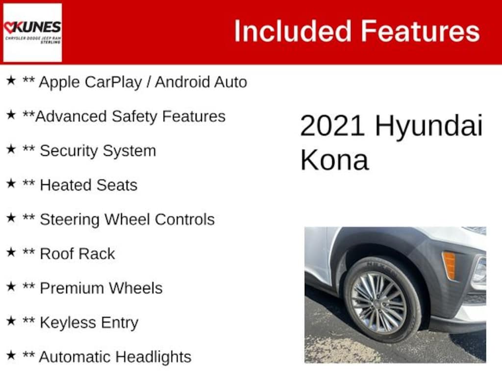 Used 2021 Hyundai Kona SEL SUV