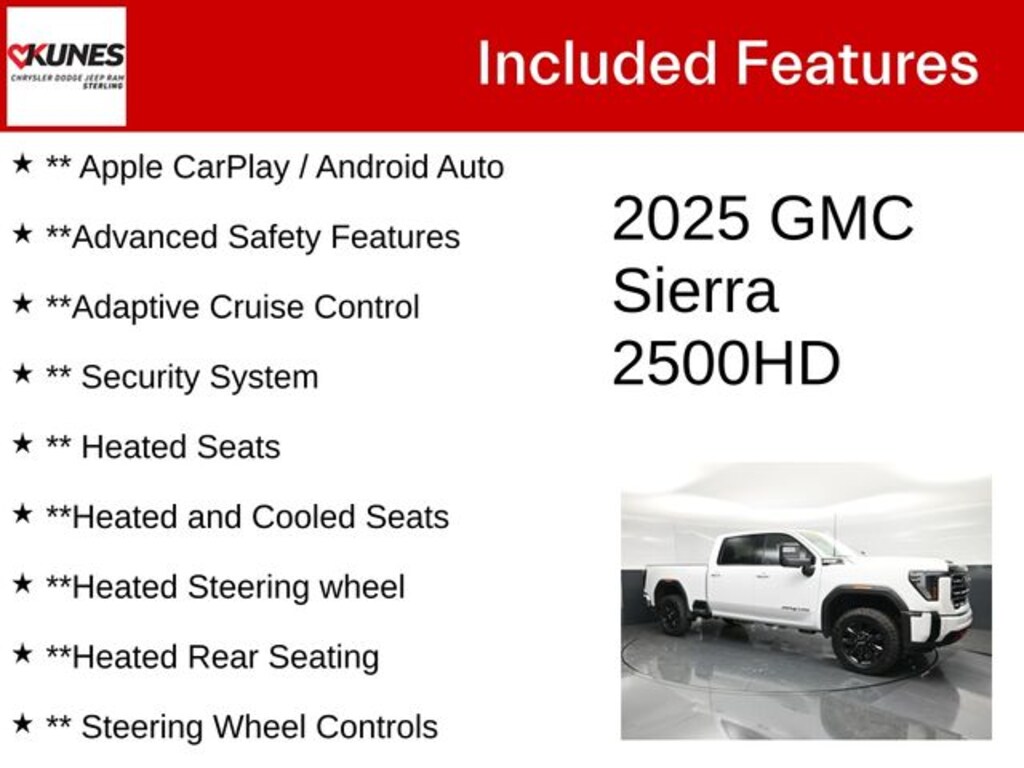 Used 2025 GMC Sierra 2500HD AT4 Truck